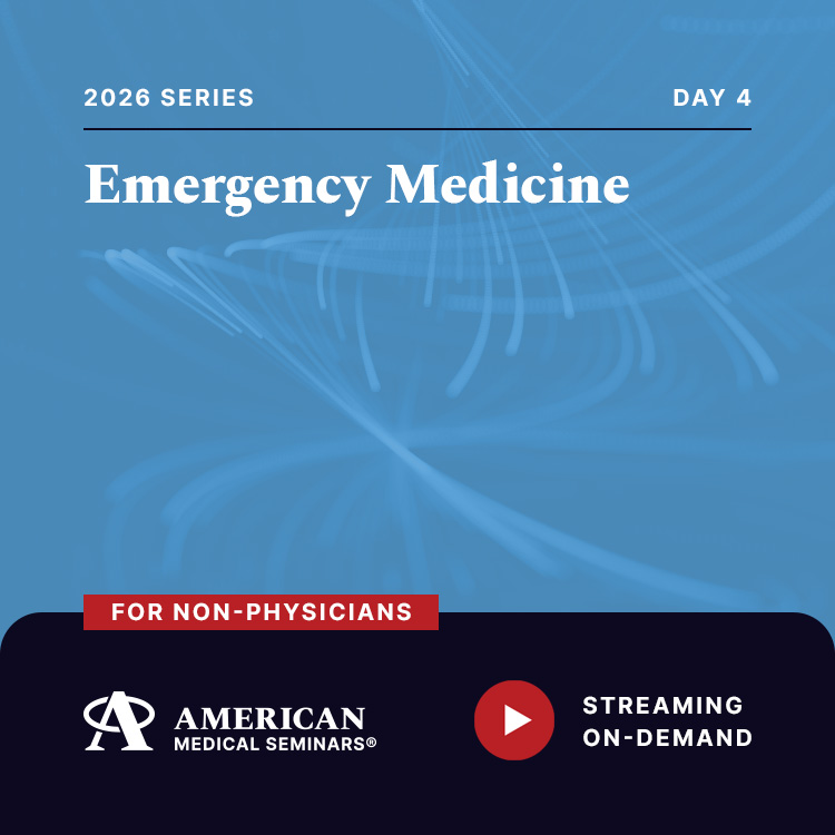 2026 Emergency Medicine - Day 4 (Non-Physician)