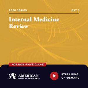 2026 Internal Medicine Review - Day 1 (Non-Physician)